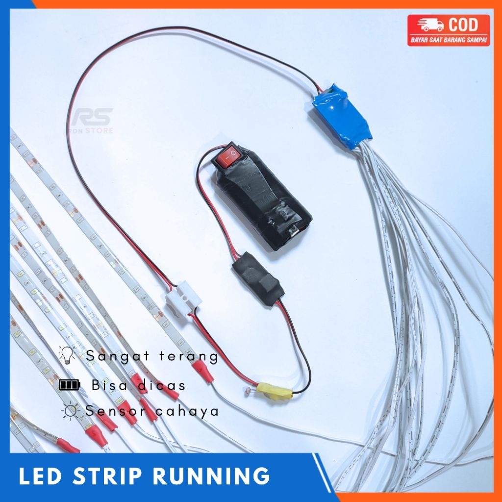 Lampu Layangan Led Strip Mode Running/Led Strip RGB/Led