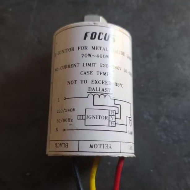 Ignitor for Metal Halide Lamp 70w - 400w