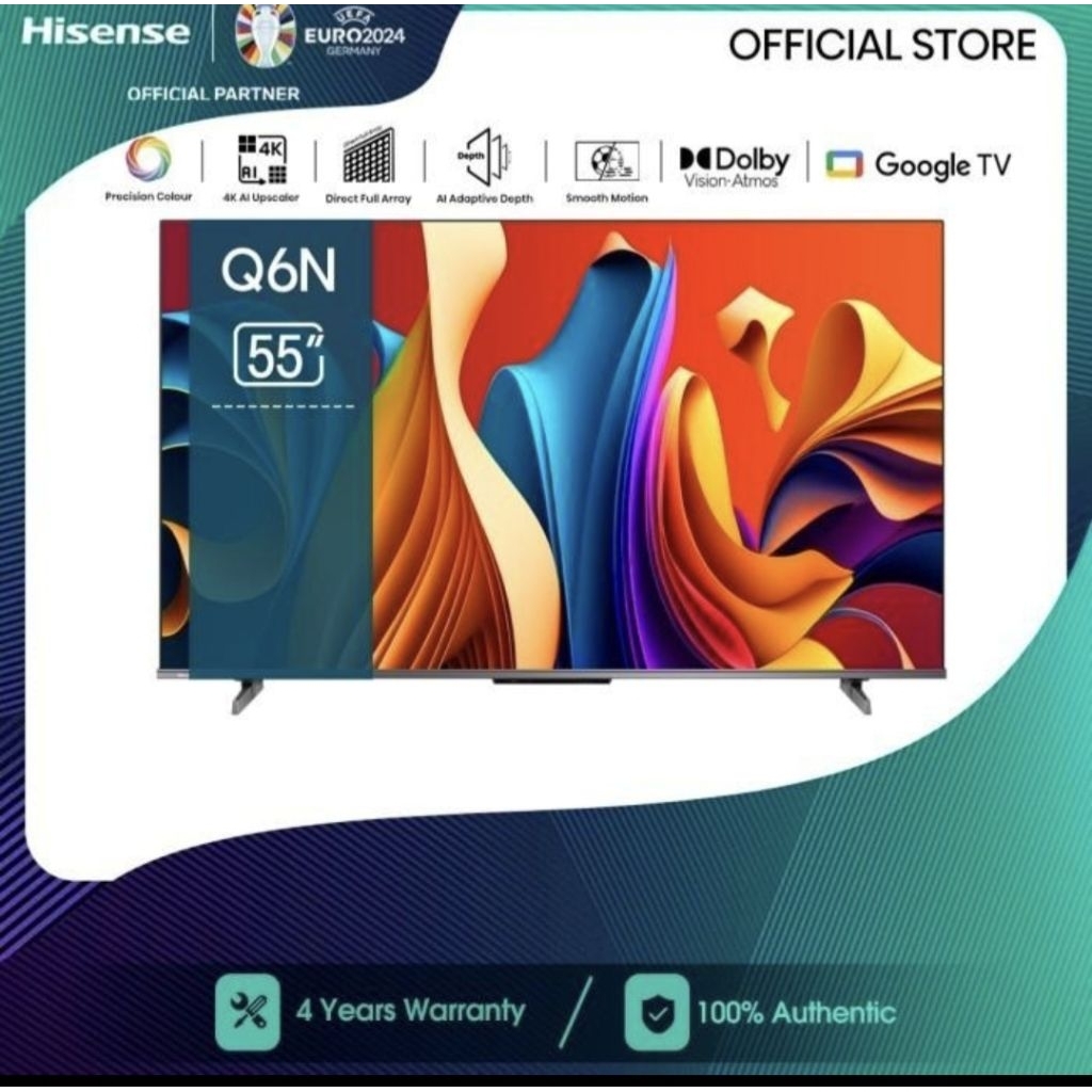 QLED 55INCI HISENSE  55Q6N