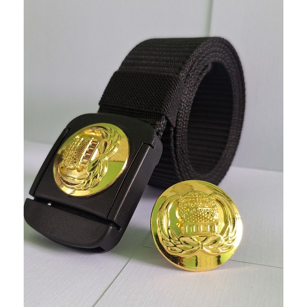 SET SABUK KORPRI DENGAN PIN KORPRI IKAT PINGGANG KORPRI ASN SABUK ASN BELT KORPRI PANDING KORPRI