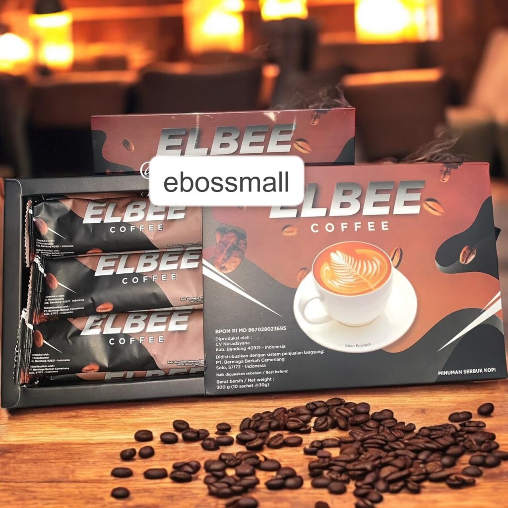 

[PROMO] ELBEE COFFEE HARGA 1 BOX ISI 10 PCS @30GR ASLI ORIGINAL.