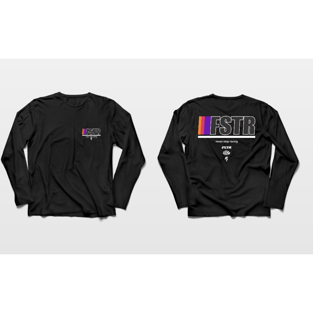 KAOS LENGAN PANJANG RACING FASTER INVADER TERBARU EDITION 5 BIG SIZE JUMBO