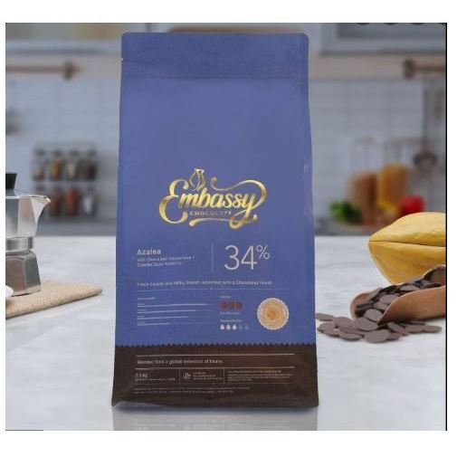 

Tulip easymelt milk couverture 34% repack 500gr (KHUSUS PENGIRIMAN INSTAN COURIER)