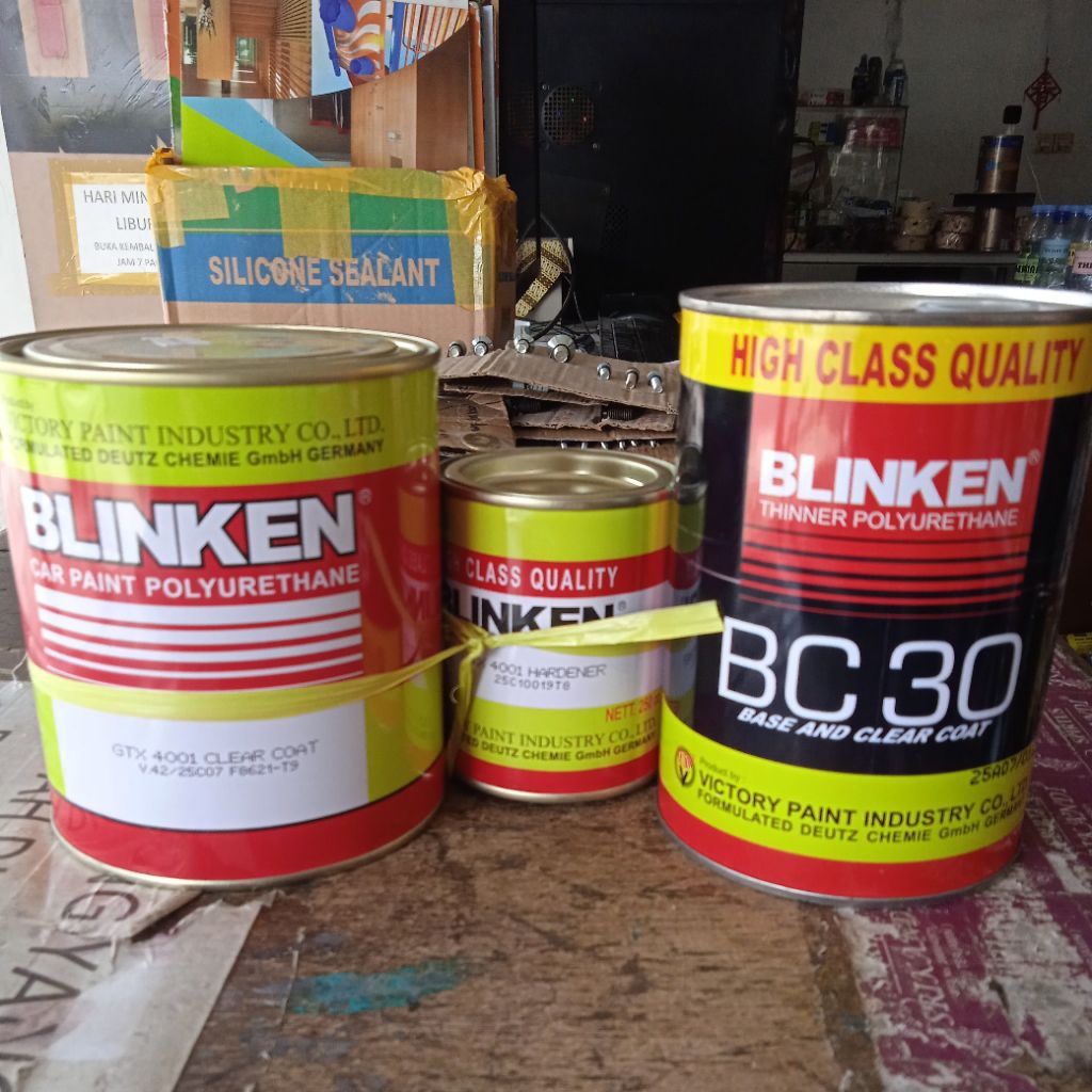 Blinken GTX 4001 clear coat mobil vernis clear blinken