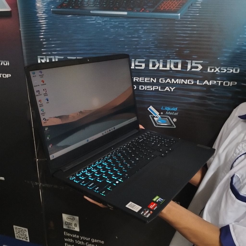 Lenovo Ideapad Gaming 3 15ACH6 Amd Ryzen 7-5800H RAM 16GB/SSD 512GB RTX 3050/GTX 1650 4GB