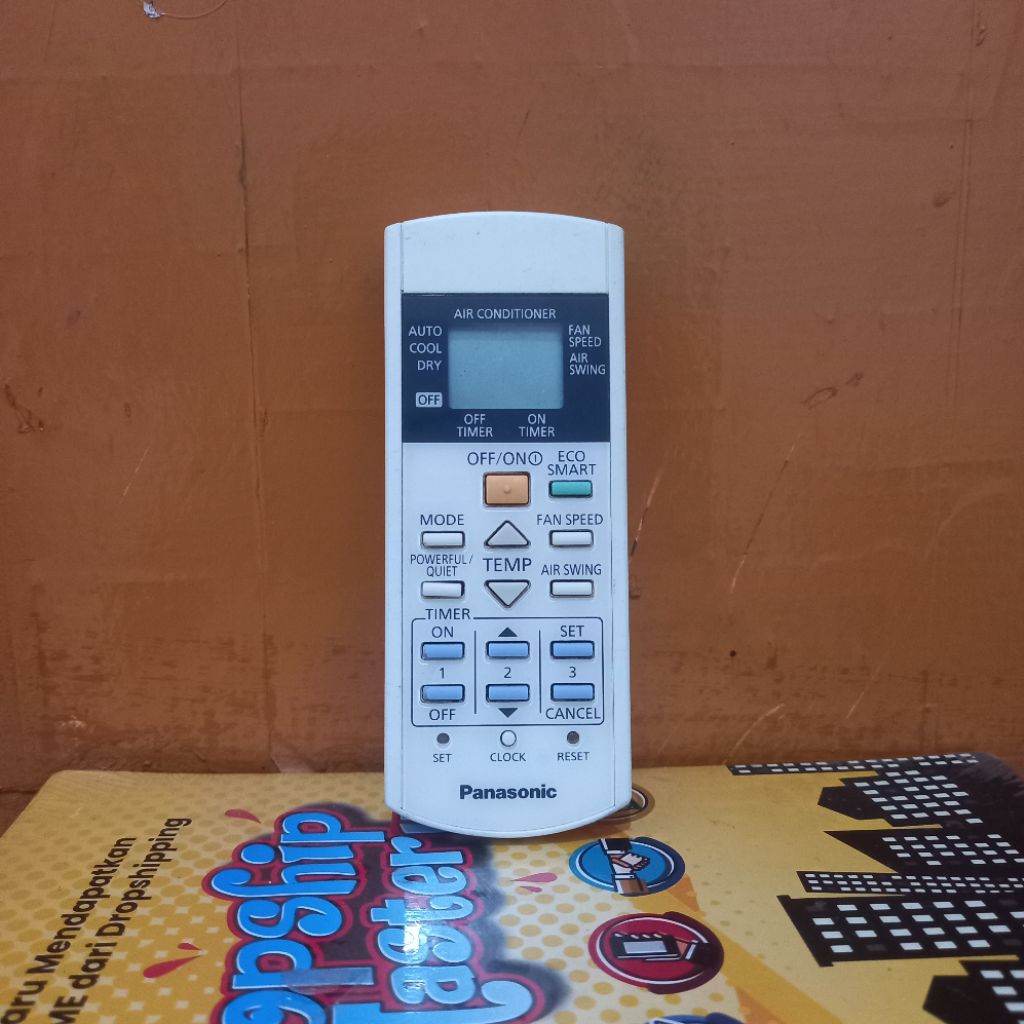 REMOTE AC PANASONIC SERI A75C4157 ORIGINAL