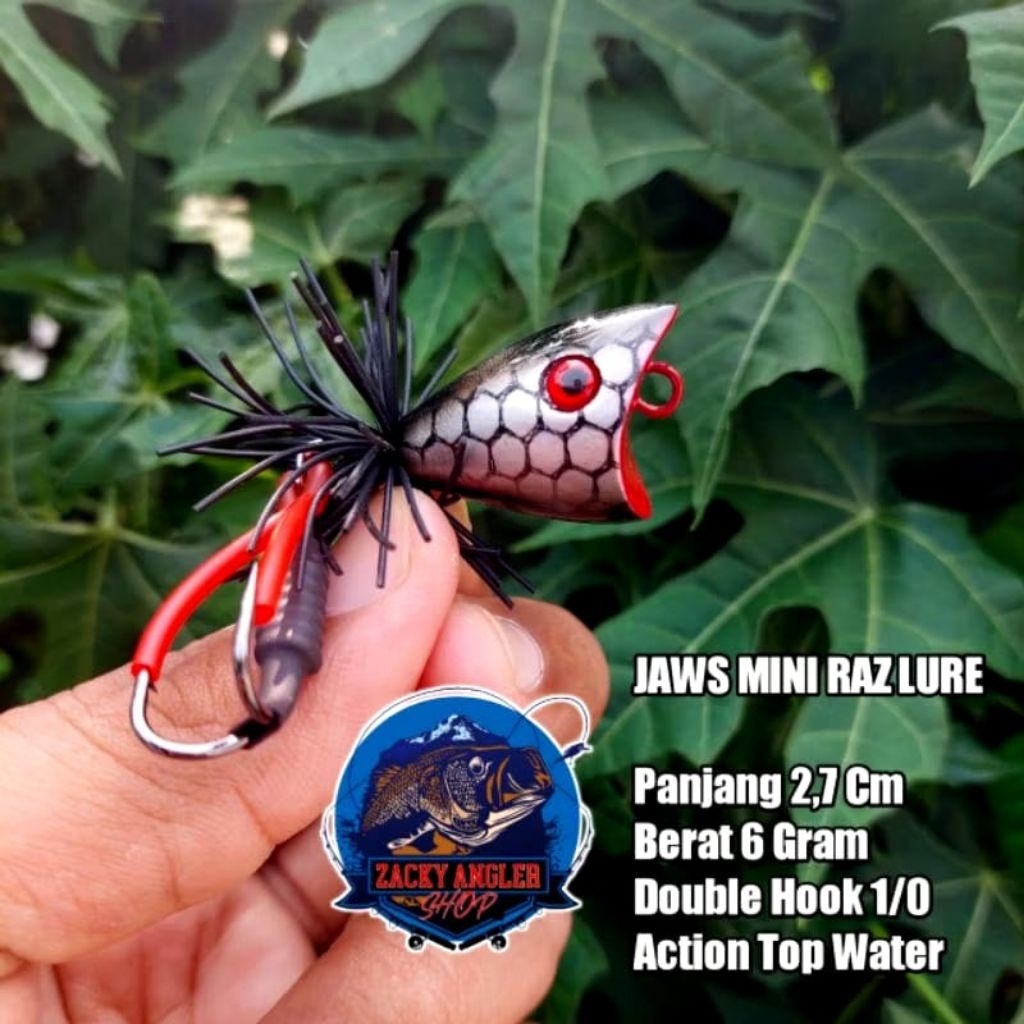 Jaws Mini RAZ Lure 2,7 Cm Umpan Casting Gabus