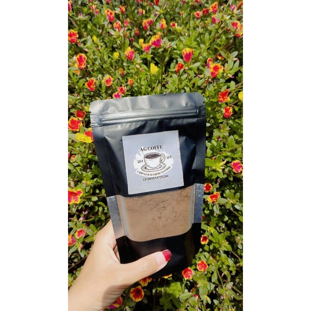 

Kopi Bubuk Murni AG Coffe kemasan 1 ons