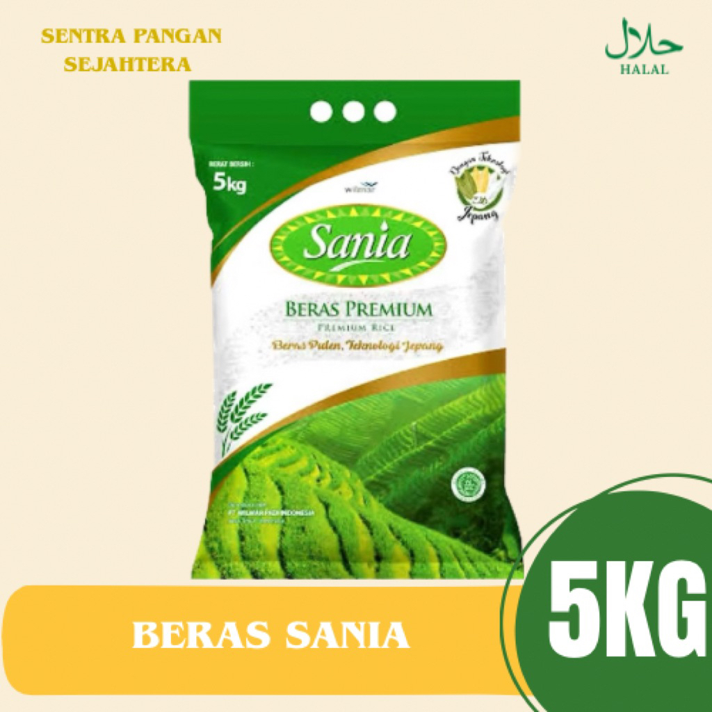 

Beras Sania Premium 5 Kg