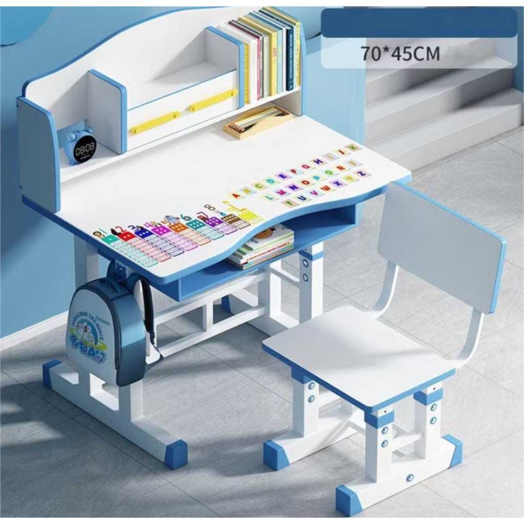 Meja Kursi Anak Meja Belajar Anak Set Meja Belajar Karakter Anak Set