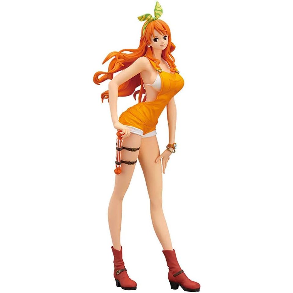 READY BANPRESTO ONEPIECE STAMPEDE MOVIE GLITTER&GLAMOURS-NAMI-(VER.A), MULTIPLE COLORS KODE 658