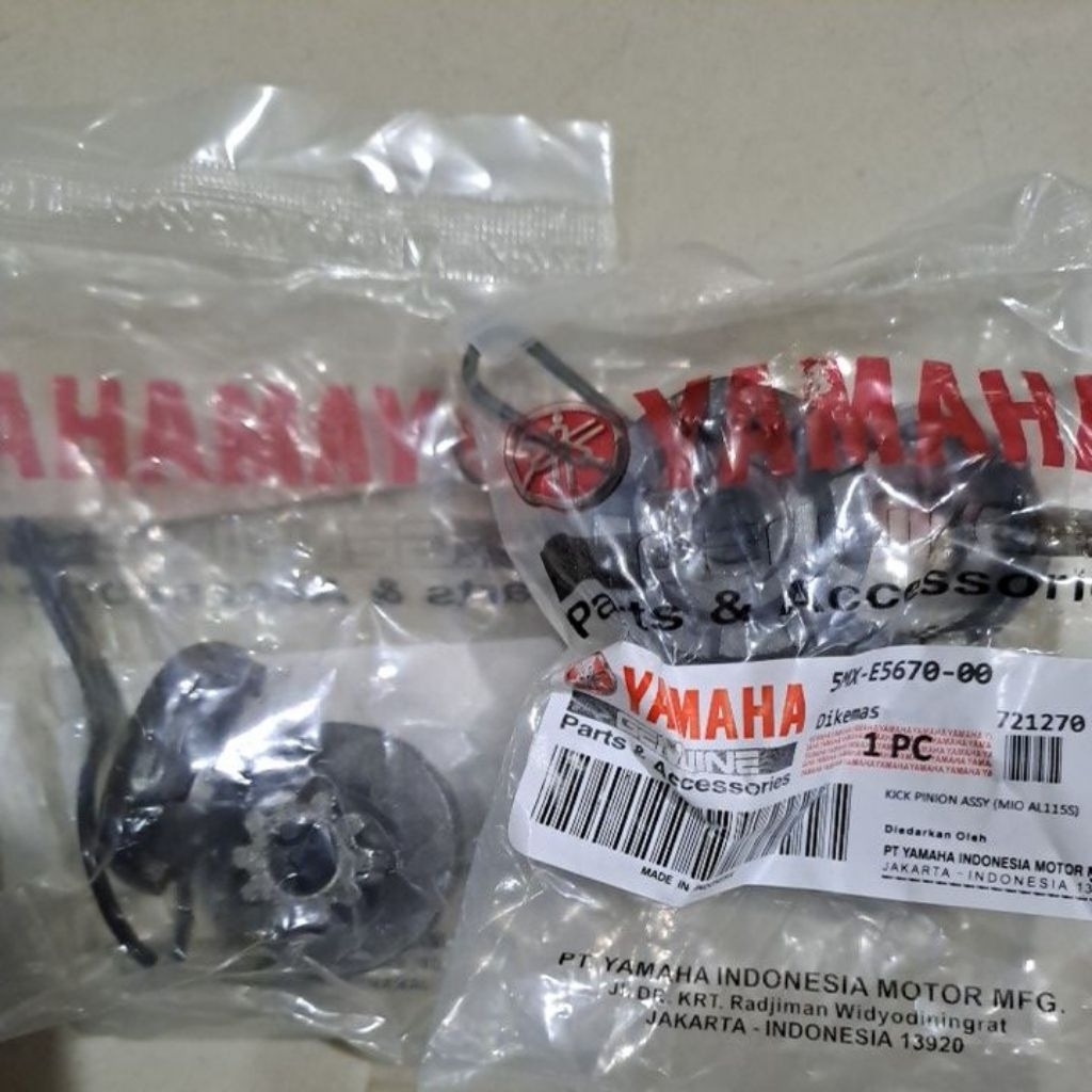 pinion mio lama,mio smile, sporty, kick stater mio lama sporty