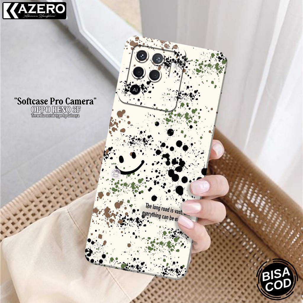 Softcase Pro Camera OPPO RENO 5F - Fashion Case Aesthetic - Case OPPO RENO 5F Terbaru - Casing OPPO 