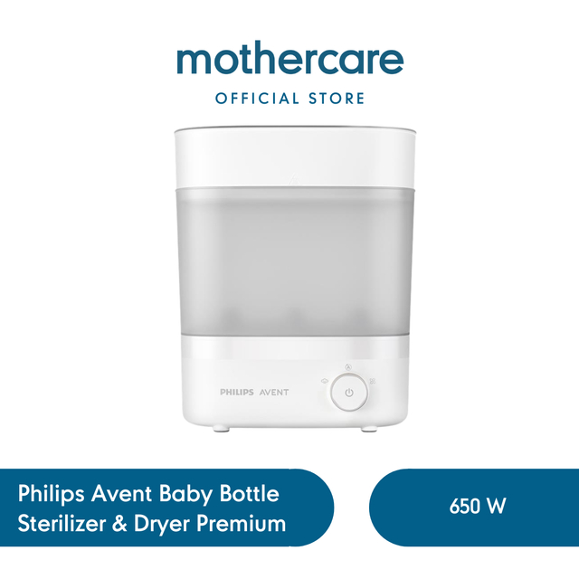 Philips Avent Baby Bottle Sterilizer & Dryer Premium - Alat Sterilisasi dan Pengering Botol Susu Bay