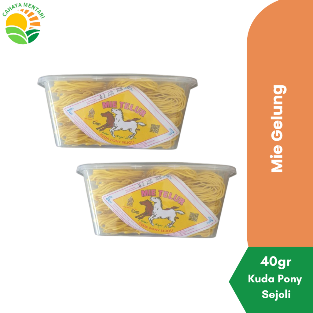 

MIE GELUNG / MIE GULUNG KERING CAP KUDA PONY SEJOLI