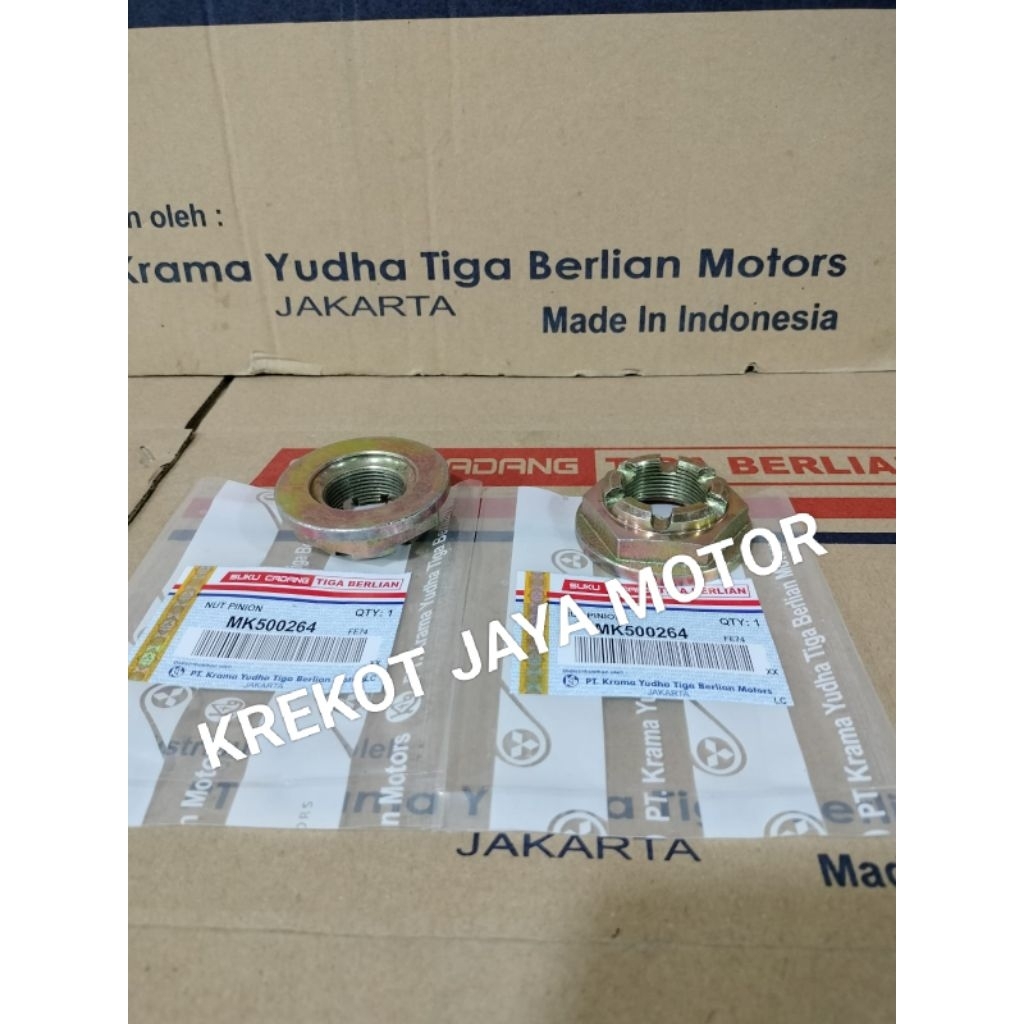 NUT PINION,MUR GARDAN MITSUBISHI PS125 CANTER ORIGINAL 1PC