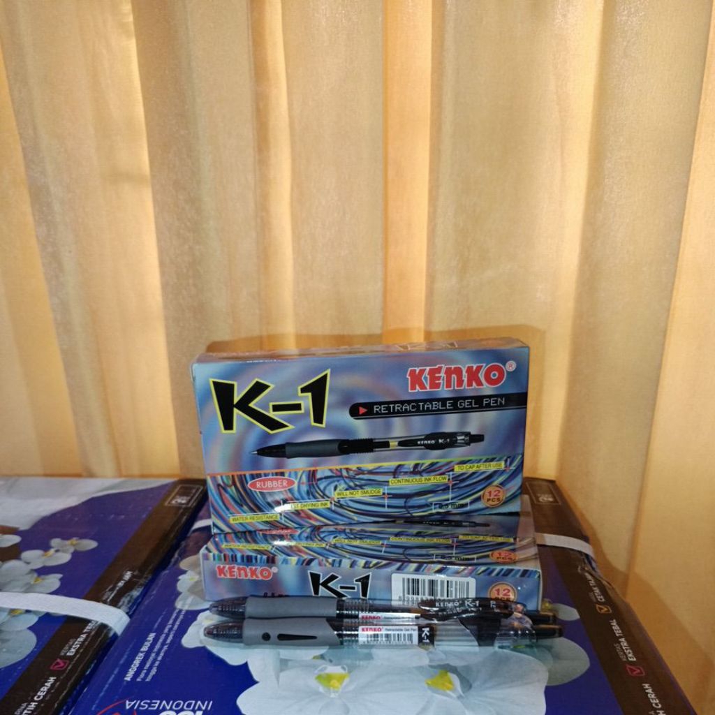

Pulpen Kenko K-1 0,5 Hitam
