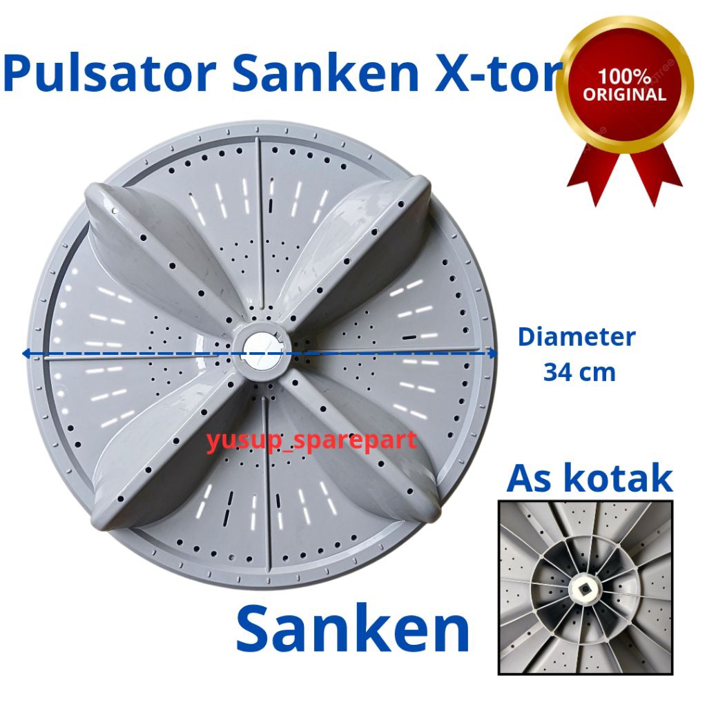 PULSATOR MESIN CUCI SANKEN X-TOR 34 CM