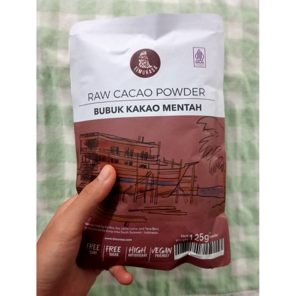 

TIMURASA RAW CACAO POWDER - COKLAT BUBUK PREMIUM 125