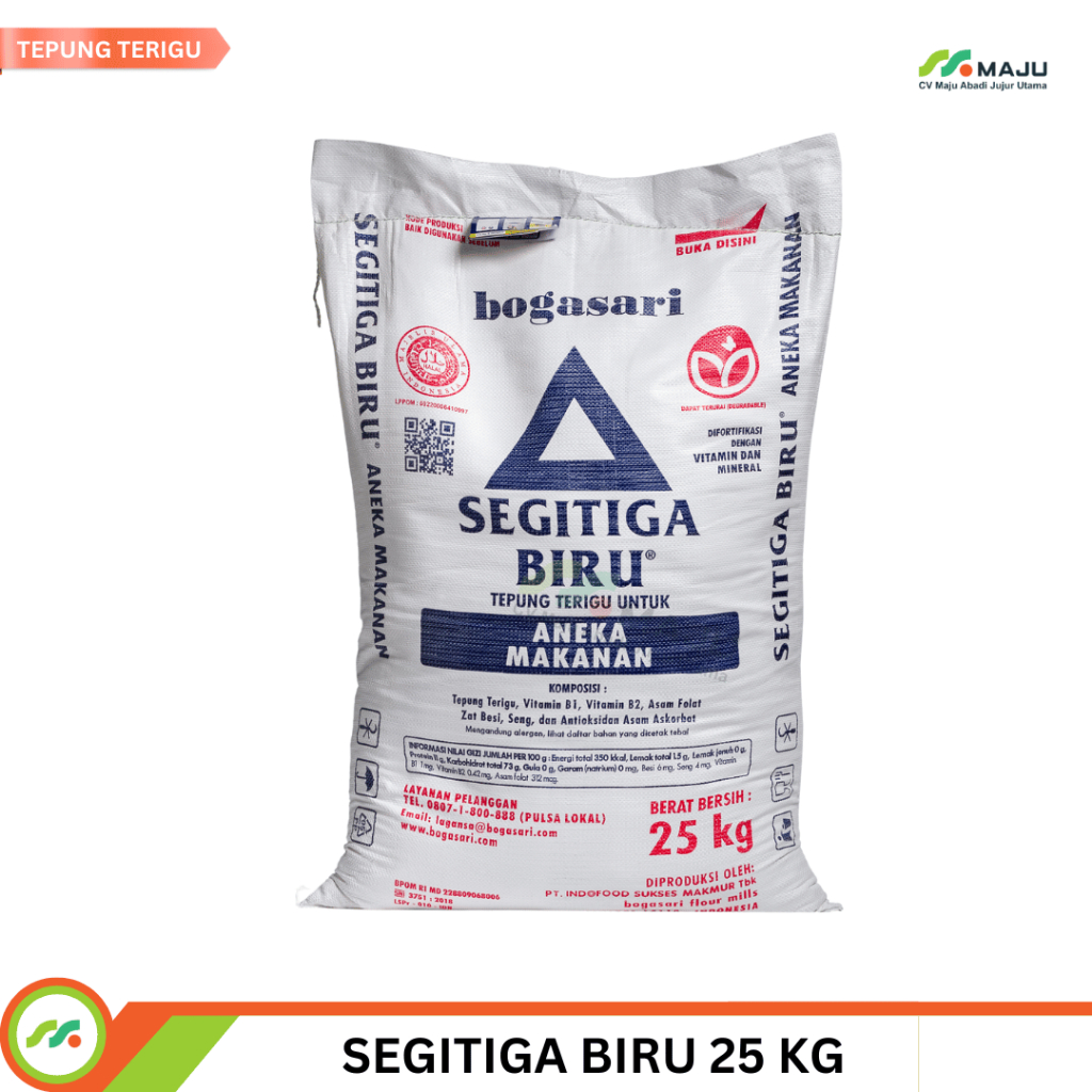 

TERIGU SEGITIGA BIRU 25KG (CARGO)