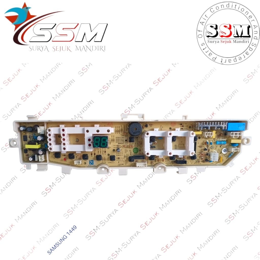 PCB MODUL MESIN CUCI SAMSUNG WA70H4000SG PCB MODUL MESIN CUCI SAMSUNG 7 KG WA70H4000SG