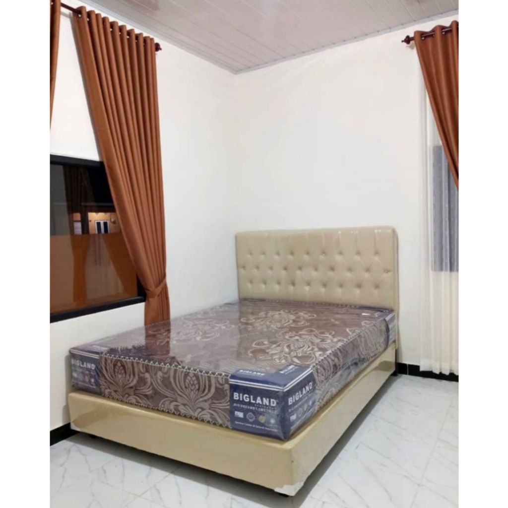 SPRINGBED SET DIVAN + KASUR SPRINGBED BIGLAND 160X200 I 180X200