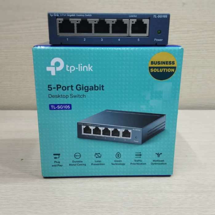 TP-LINK TL-SG105 TPLINK 5-Port/5 Port Gigabit Desktop Switch TL SG105