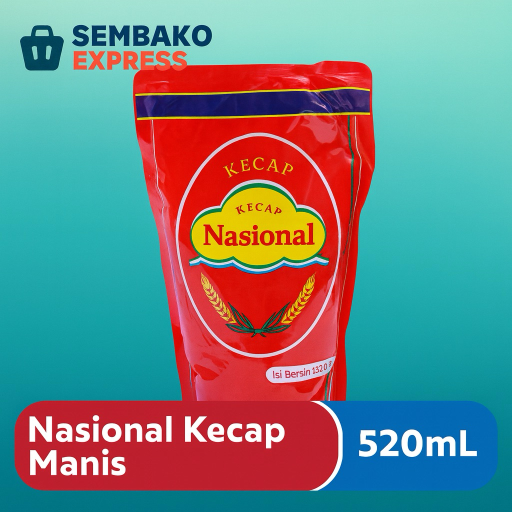 

Kecap Manis Nasional 520 ml – Manis Gurih Pas di Lidah