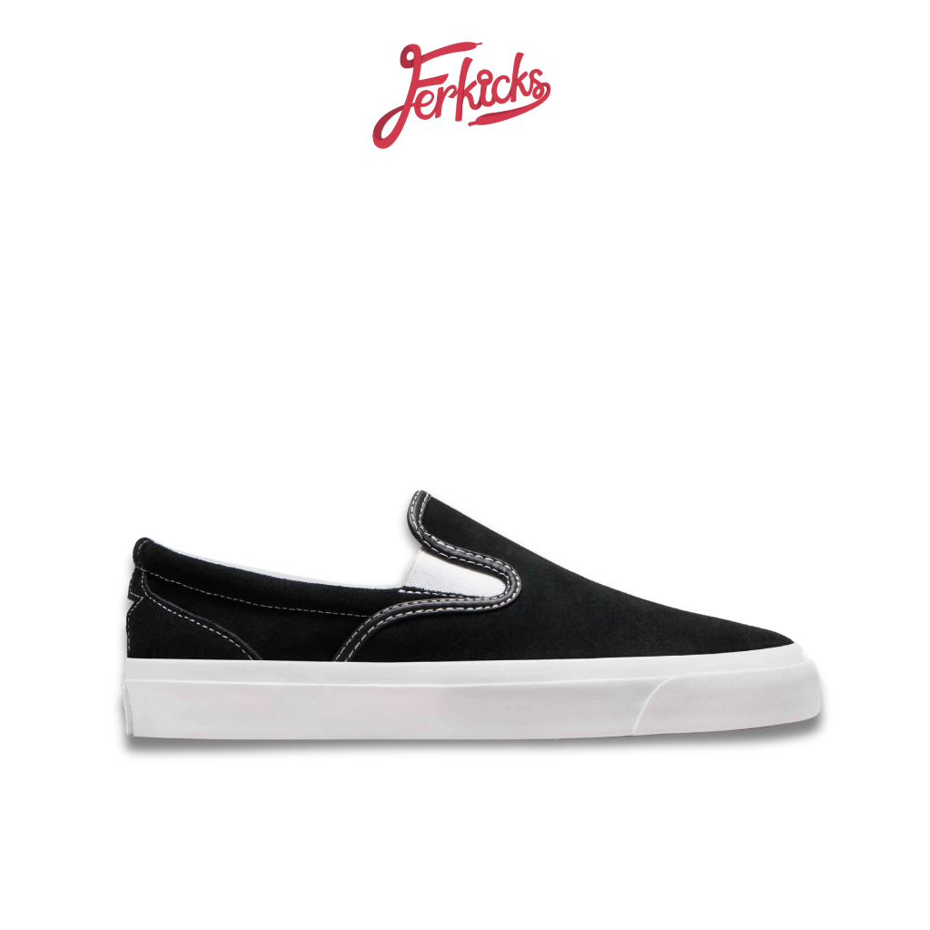 Sepatu Sneakers Golf Wang One Star Slip On Pro 'Black' - FERKICKS