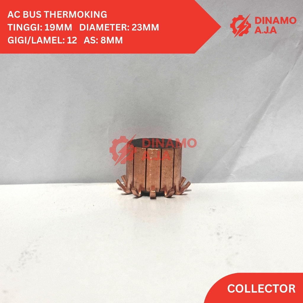 Kolektor Collector AC Bus Thermoking 12 Lamel
