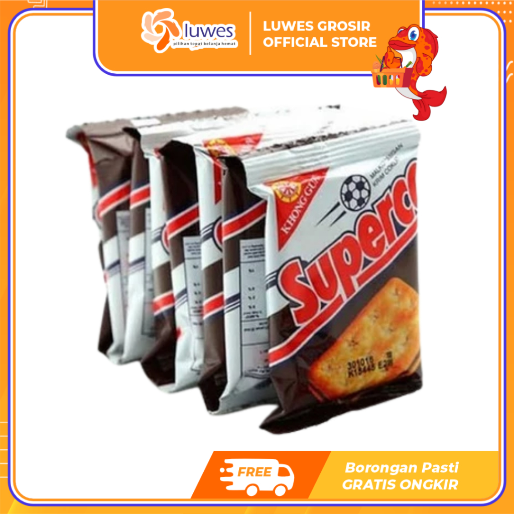 

[GROSIR] Khong Guan Superco Coklat Khong Guan Superco Malkist Krekers Chocolate Murah