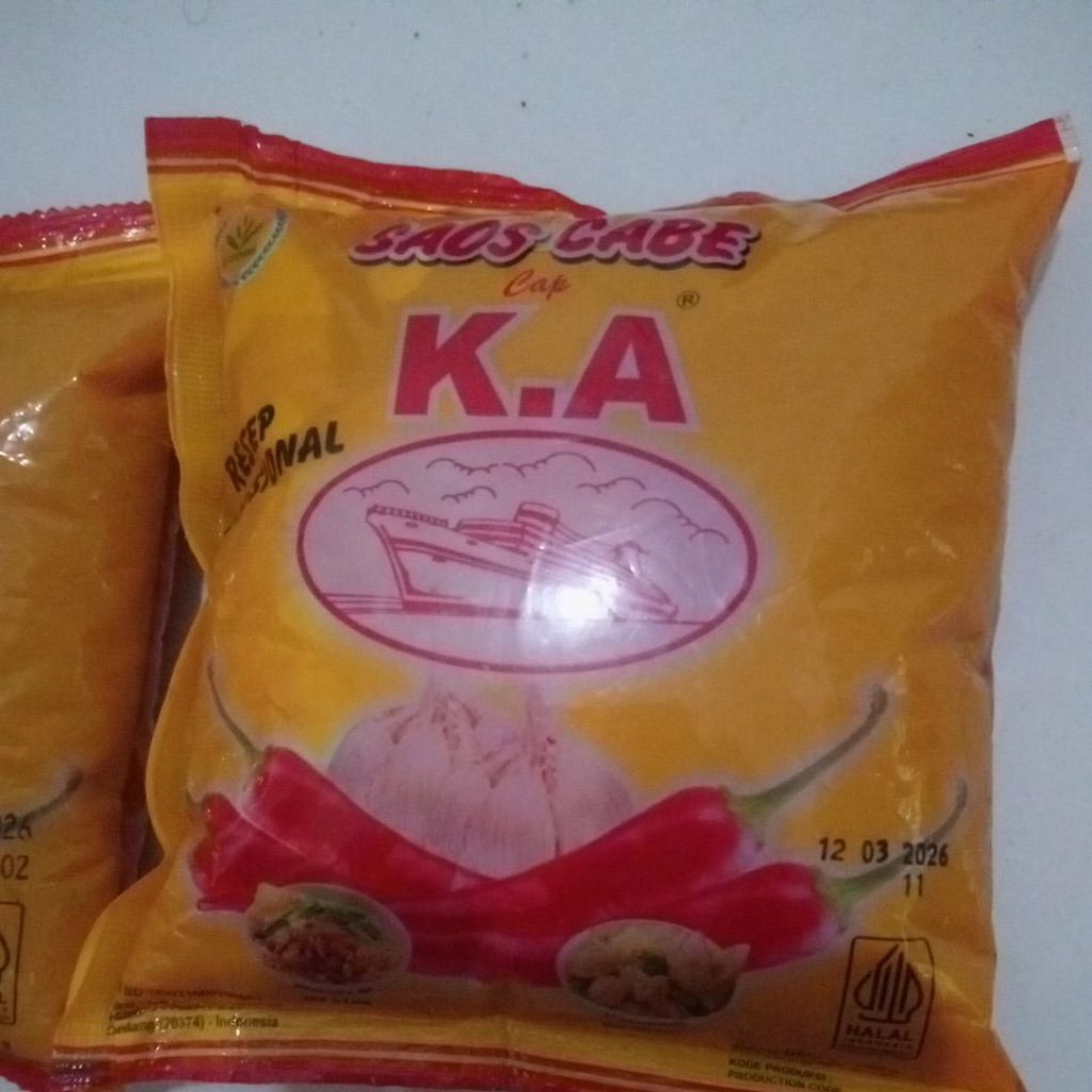 

saus cabe cap K.A 500gr