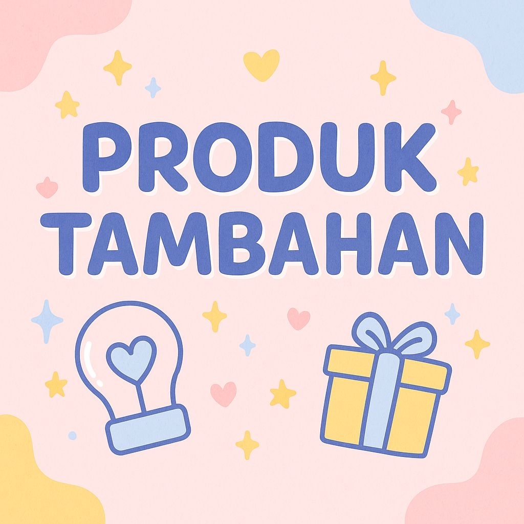

TAMBAHAN PRODUK DESAIN AKRILIK