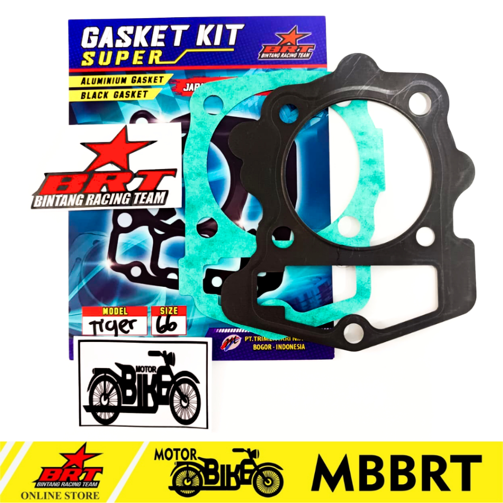GASKET PAKING BLOK & HEAD BRT TIGER 66