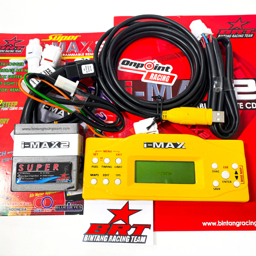 IMAX 2 SUPER BRT CDI 52 STEP KARISMA SUPRA X 125 KPH 100% ORIGINAL BRT