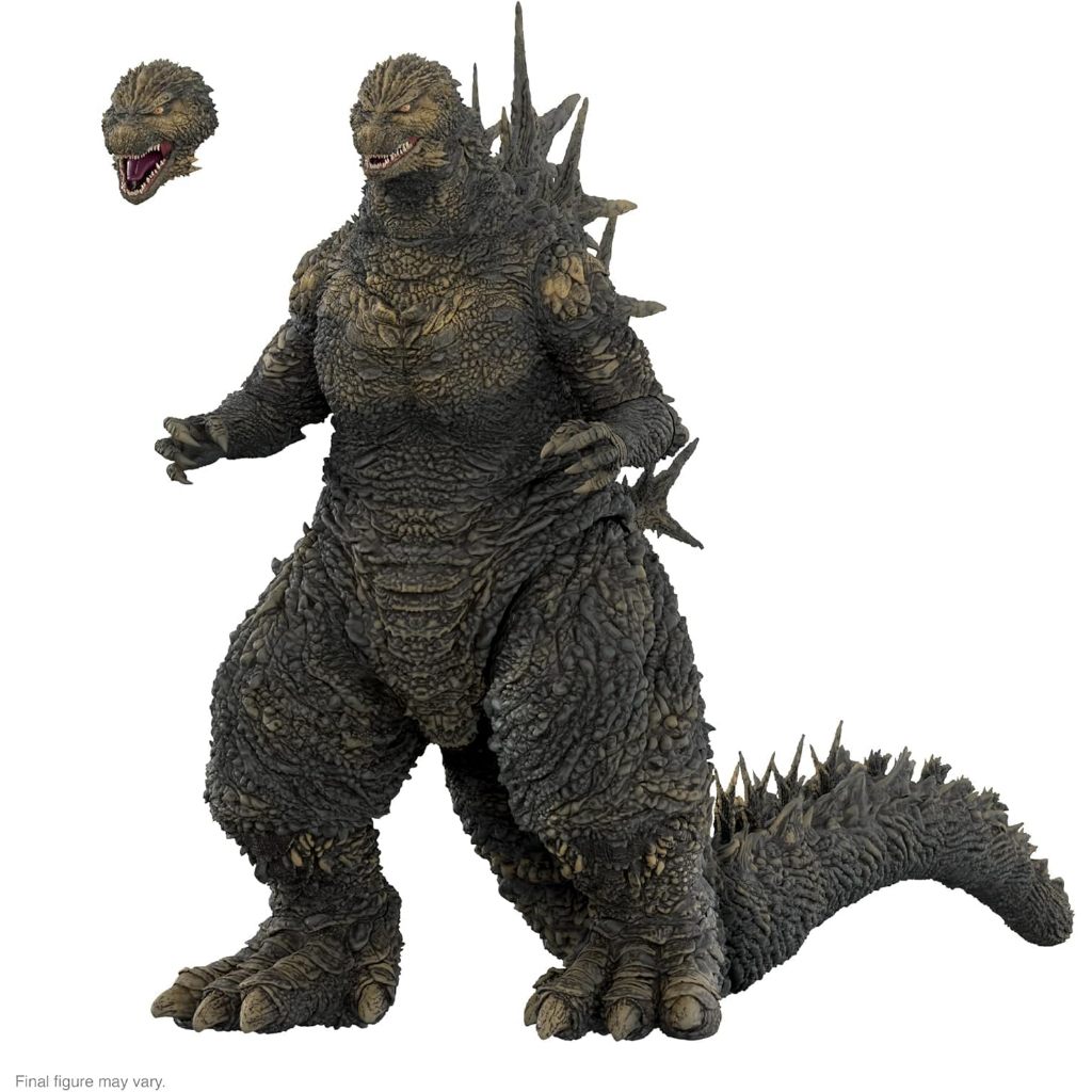 Super7 ULTIMATES Toho Godzilla Minus One Figure - 8" Toho Godzilla Action Figure Kaiju - Classic Mov
