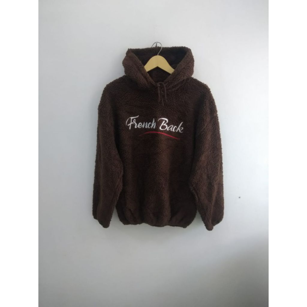 Hoodie sherpa luar