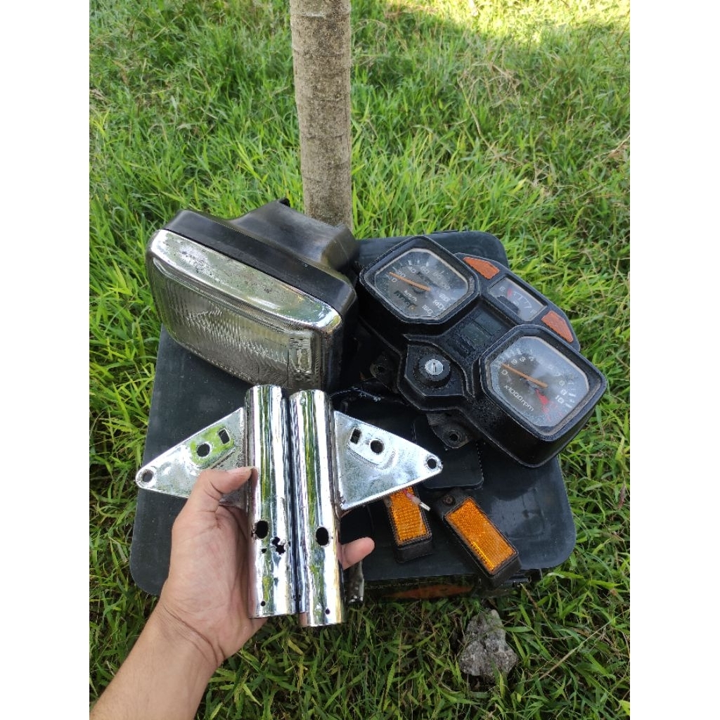 lampu gl 100 kotak set gl 100 cdi /series