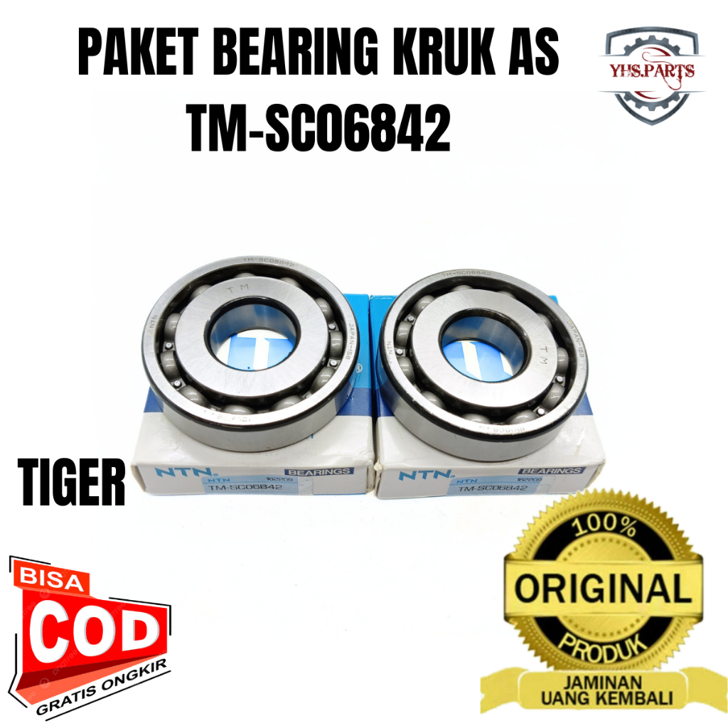 ASLI ORIGINAL PAKET BEARING KRUK AS NTN TM-SC06842 TIGER