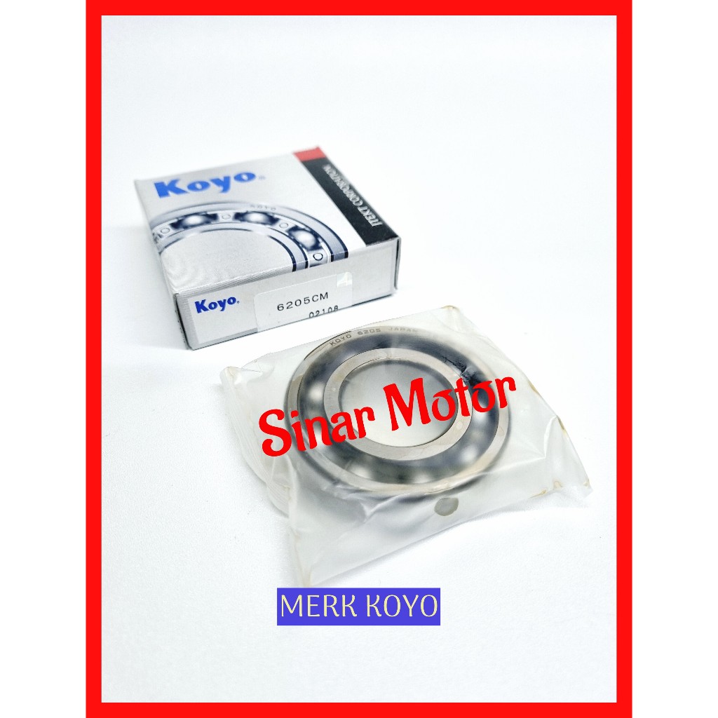 BEARING 6205 KOYO ORIGINAL