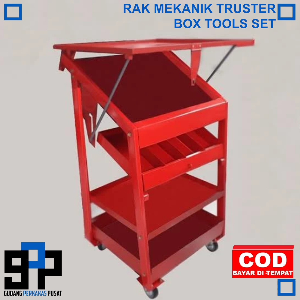 RAK MEKANIK TRUSTER TOOLS BOX MEKANIK AHASS