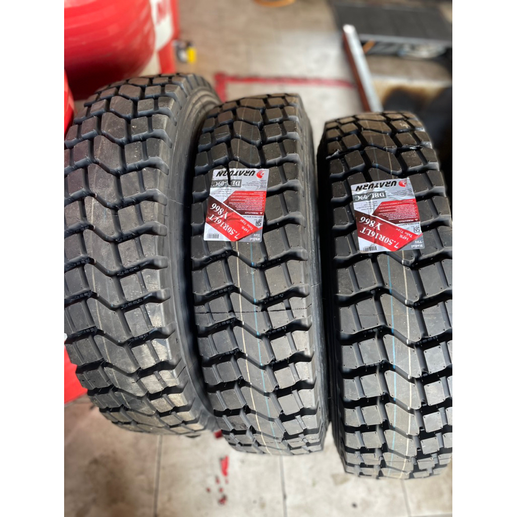 Ban truk RADIAL DURATURN Y866 750 16 14pr 750 R16 14pr 7.50-16 14pr 7.50-R16 14pr 750/16 14pr 750/R1