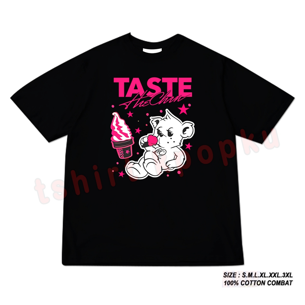 kaos idol kpop korean Haechan nct dream TASTE versi beruang