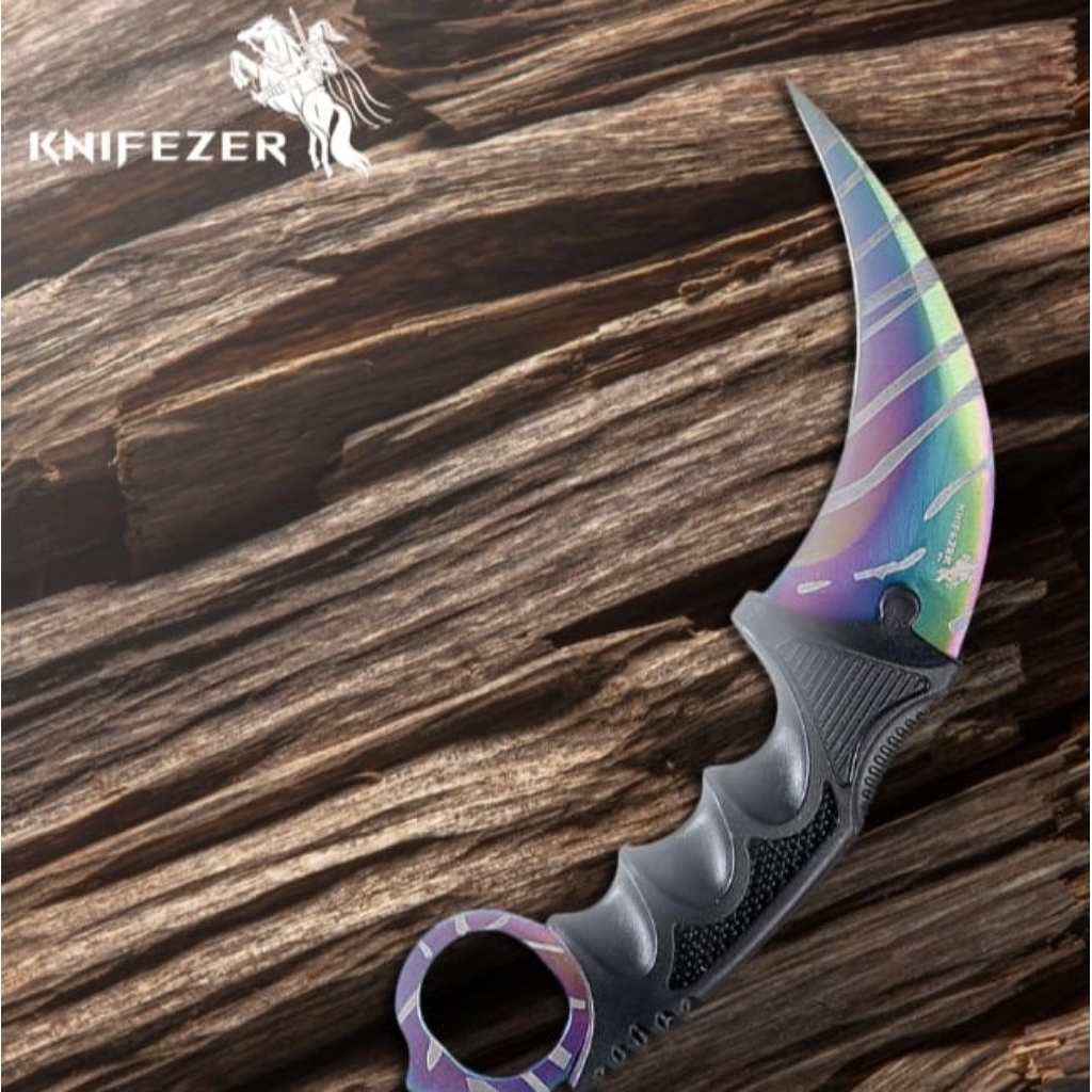 pisau survival camping lapangan / pisau hiking