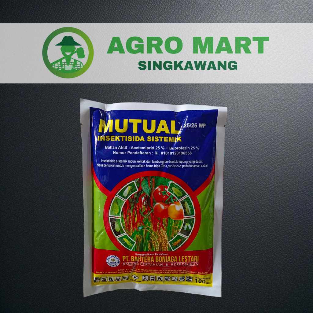 insektisida mutual 100gram