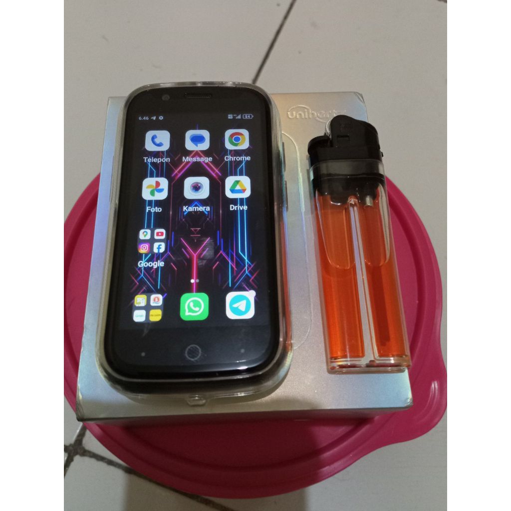 unihertz jelly star, Hp mini seukuran Korek ram 8+7 internal 256gb
