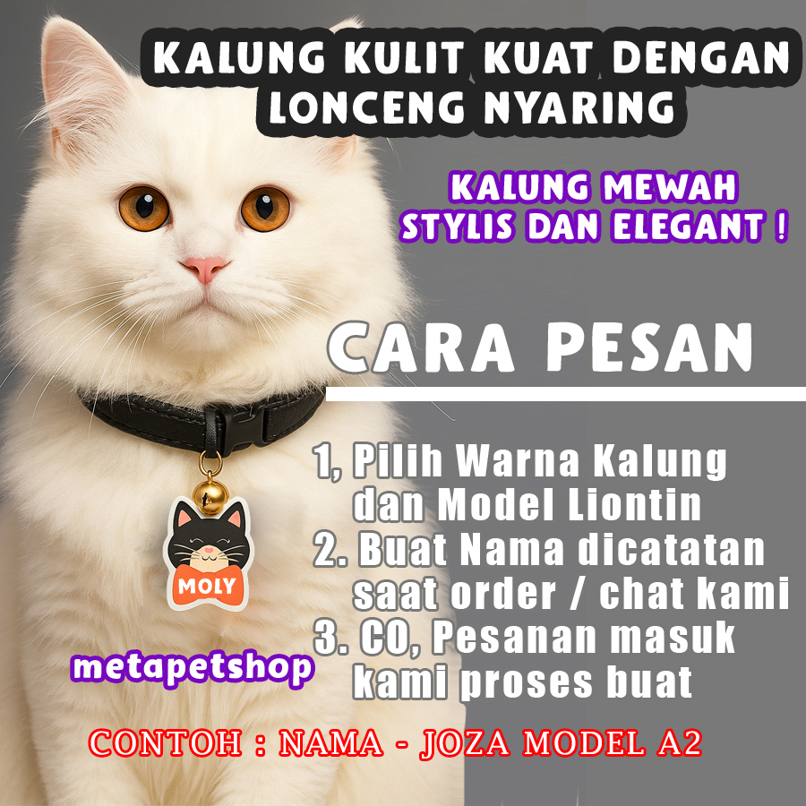 Kalung Kucing Nama Kalung Kucing Liontin Kalung Kucing Kulit Kalung Nama Kucing Kalung Kitten Nama