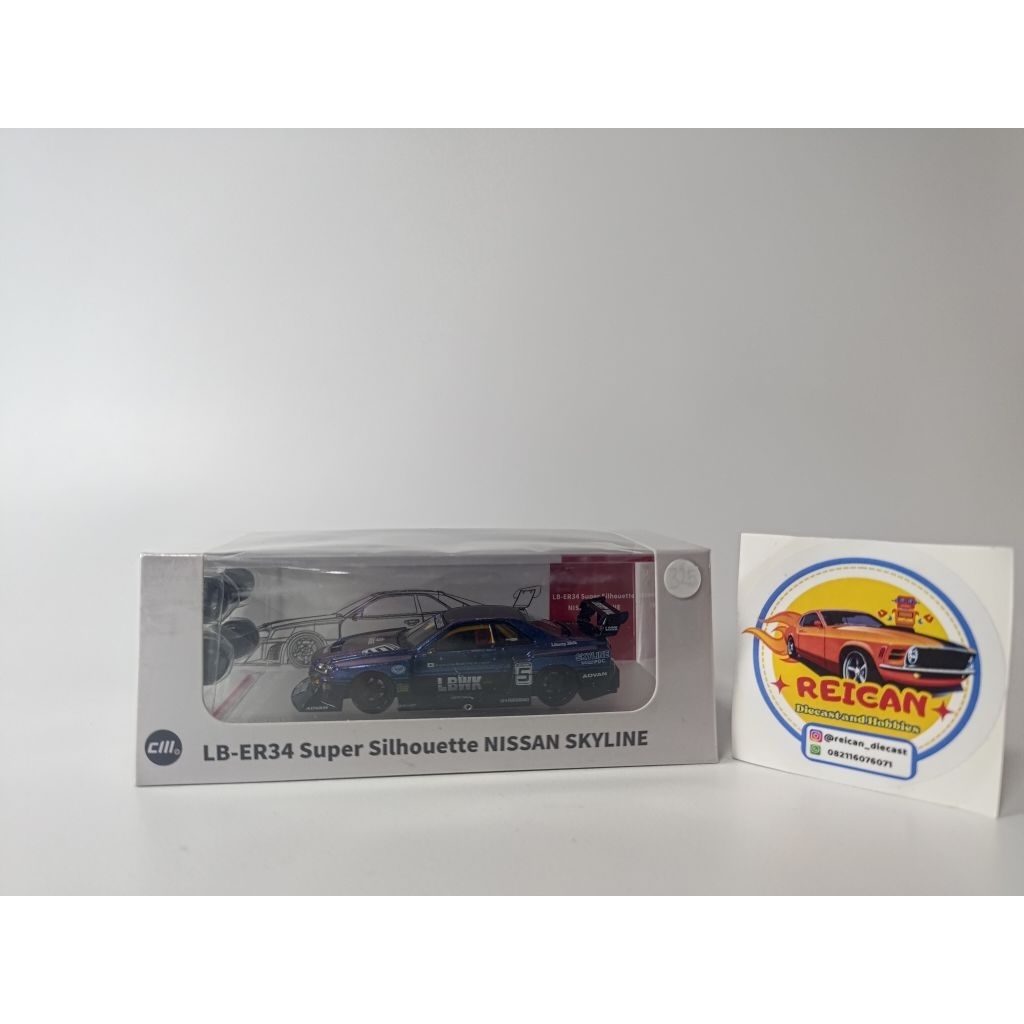 CM Model - LB-ER34 Super Silhouette NISSAN SKYLINE