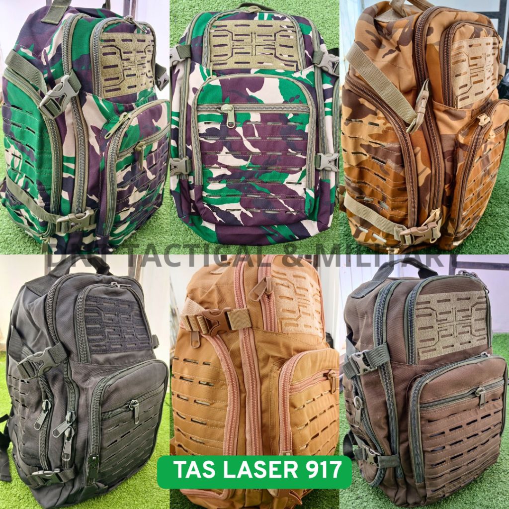 TAS LASER 917 TAS TNI KAPASITAS BESAR