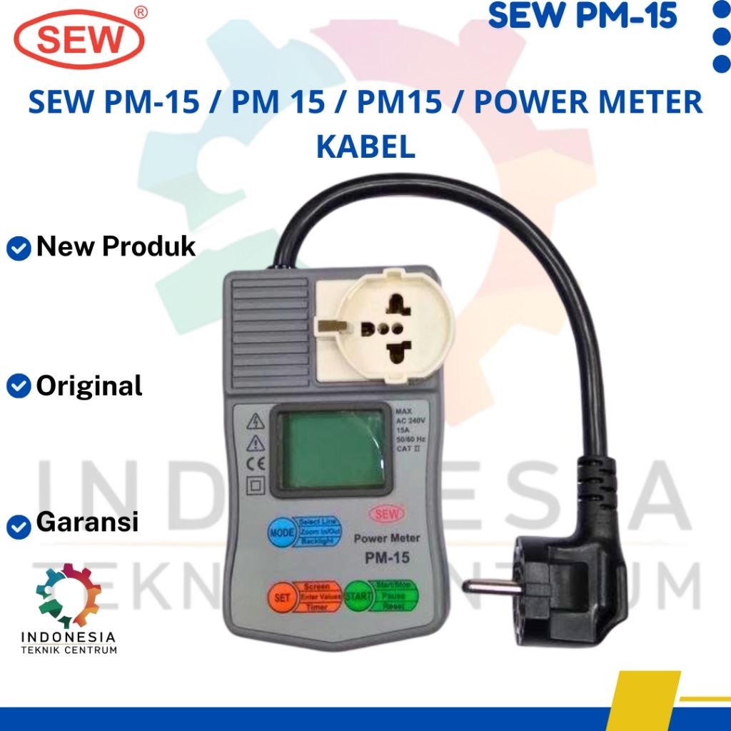SEW PM-15 / PM 15 / PM15 / Power Meter Kabel